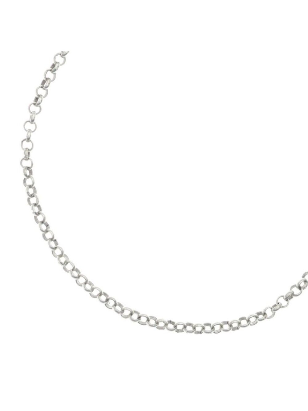 Chrome Hearts Neckchain Roll Chain Necklace Silver